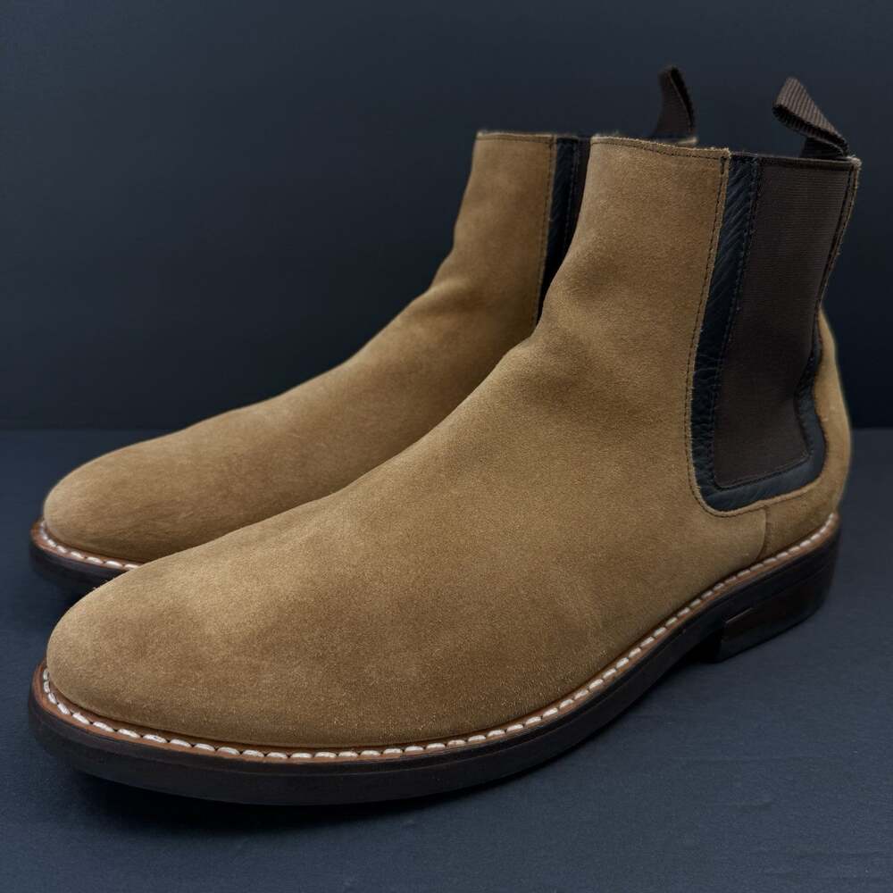 Thursday Boot Co. Duke Chelsea Boots Men’s 10.5 Honey Suede Leather Ankle
